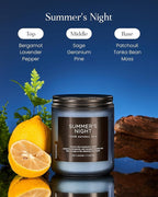 M&SENSE Summer's Night Scented Candles - Image 2