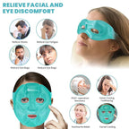 RelaxCoo Ice Face Eye Mask for Dark Circles and Puffiness Cold Warm Compress - Image 3