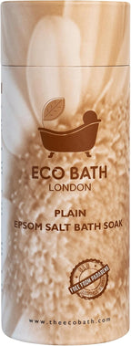 Eco Bath London Plain Epsom Salt Bath Soak – Tube 2.2 LB | Made in UK | Made by EcoBathLondon