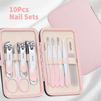 Manicure Set, Portable Mini Manicure and Pedicure Kit, Travel Grooming Nail Kit - Image 8