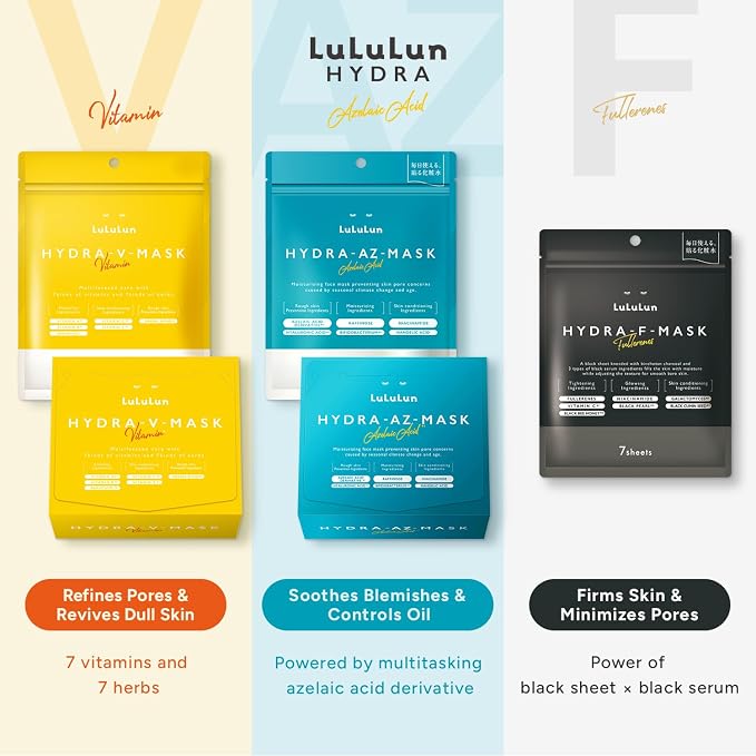 Lululun 7 Sheet Vitamin C Face Masks Skincare - Image 10