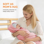 MIGIOL Muslin Hooded Baby Towels 100% Cotton ，Super Soft Muslin Baby Bath Towel - Image 5