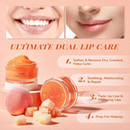 ANAI RUI Lip Scrub & Mask Set, Lip Scrubber Exfoliator, Lip Sugar Scrub - Image 3
