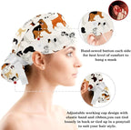 Ethnic Aztec Pattern Adjustable Scrub Cap Hat - Image 3