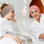 Chuangdi 3 Pieces Spa Headband for Women Facial Makeup Headband Soft Terry - Image 5