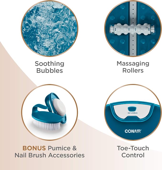 Conair Pedicure Foot Spa Bath - Image 4