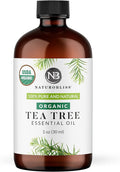 NaturoBliss Organic Tea Tree Essential Oil, 100% Pure Therapeutic Grade by NaturoBliss