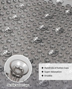 Yolife Shower Foot Scrubber Mat, Anti-Slip Bath Mat - Image 5