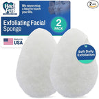 HartFelt 2ct Tear Drop Face Scrubber by HartFelt