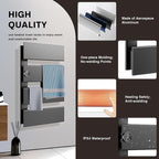 K&KALONZO Electric Towel Warmer, 18.35" W x 31" H Wall-Mounted Towel Heater - Image 4