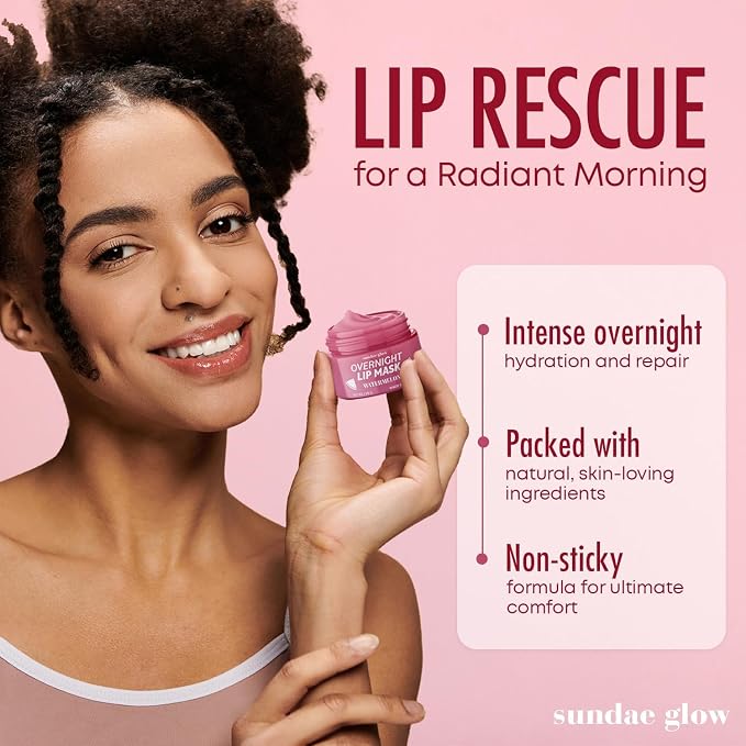 Lip Mask & Scrub – Watermelon, Mango & Vanilla – Hydrates, Exfoliates, Softens - Image 3