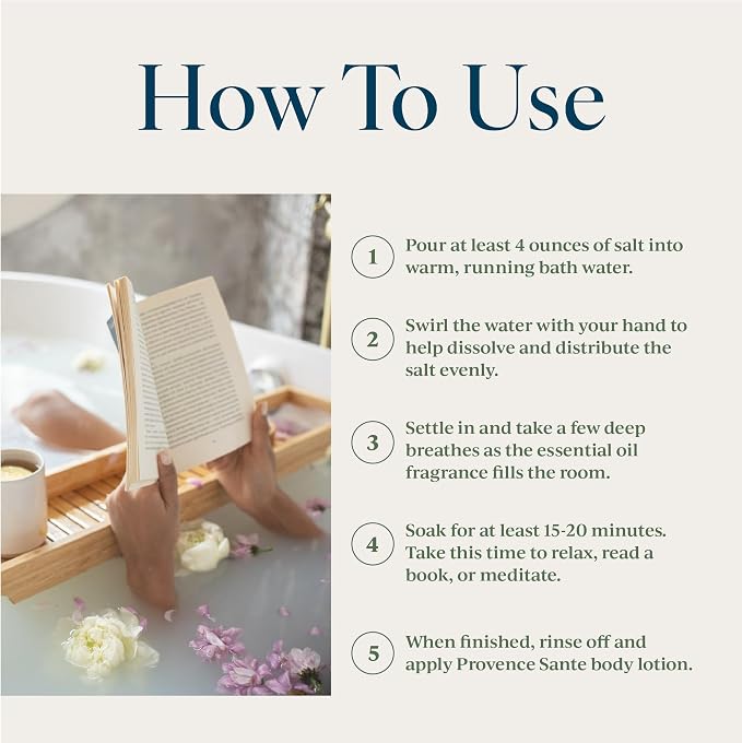 Provence Sante Relaxing Bath Salt - Image 3