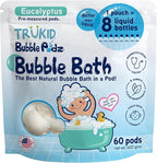 TruKid Bubble Podz Bubble Bath for Kids, & Babies, Tear Free Gentle & by TruKid