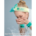VELSCRUN Spa Headband, Makeup Face Wash Skincare Headbands, Stuff - Image 2