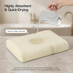ecolook Bath Towels Set of 4, 100% Cotton, 27 x 55 Inches, Quick-Drying & - Image 6