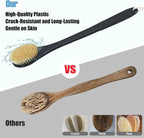 17-Inch Back Scrubber for Shower, Anti-Slip Exfoliating Body Brush for Bath - Image 4