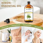 EUQEE Hinoki Essential Oil 118ml/4Fl Oz Pure Japanese Hinoki Oil Premium - Image 3
