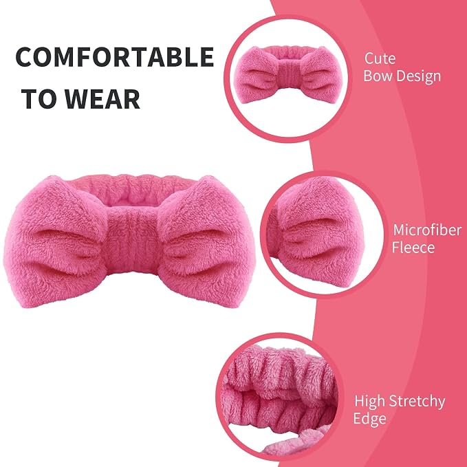 16pcs Skincare Headband Set, Headband Set - Image 4