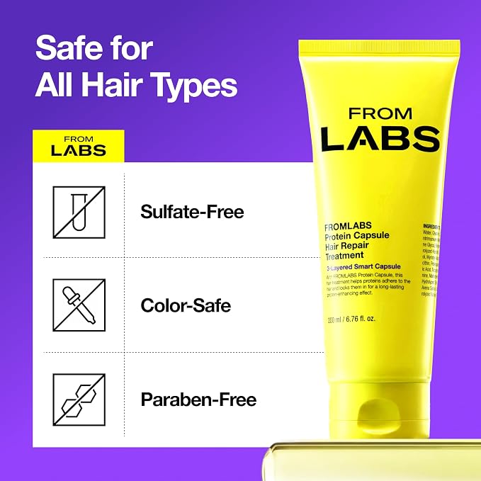 FROMLABS The Ultimate Glass Hair Set – Protein Capsule Hair Repair Treatment + - Image 11