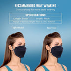 WWDOLL KN95 Face Mask 50 Pack, 5-Layers Breathable KN95 Masks - Image 6