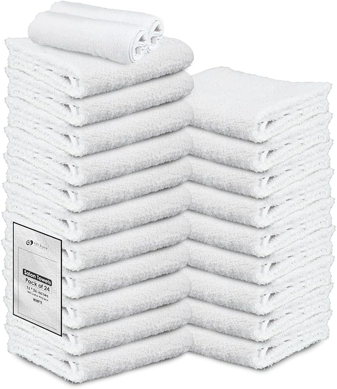 Hand Towels White Economy Towels Salon Towels by STFLinen
