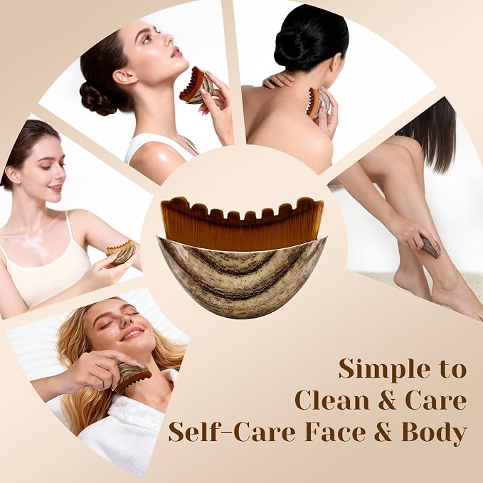 2026 New Lymphatic Contour Face Brush, Manual Lymphatic Drainage Massager - Image 6