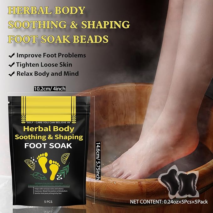 25PCS Herbal Body Detox Foot Soak Beads, Detox & Shaping Cleansing - Image 2