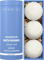 Magnesium Bath Bombs Post Workout Recovery Sore Muscles Tension Epsom Salt - Image 7