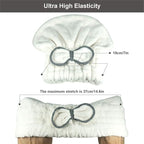 Jseng Large Microfiber Fast Hair Drying Towel Cap, Extrame Soft & Ultra - Image 3