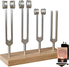 Tuning Forks for Healing Set – 128 Hz, 136.1 Hz, 256 Hz, 384 Hz Sound Healing by Unknown