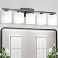 Honesorn 5-Light Vanity Lights, Matte Black by Honesorn