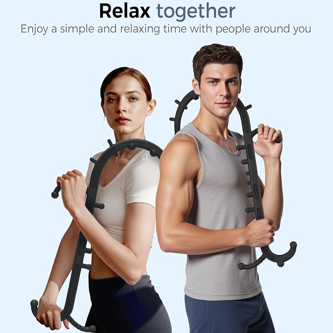 Back and Neck Massager for Pain Relief Deep Tissue, Upgraded Full Body Trigger - Image 9