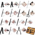 Professional Stainless Steel Nail Clipper Travel & Grooming Kit Nail Tools - Image 6