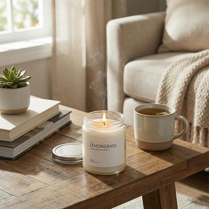 1OAK Lemongrass Candle - Image 2