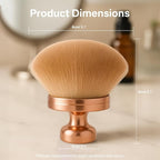 Kabuki Self Tanner Brush – Round Dome Blending Brush - Image 3