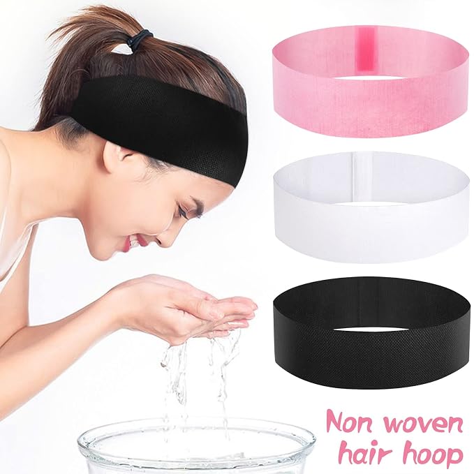 Pimoys 30 Count Disposable Headbands - Image 6