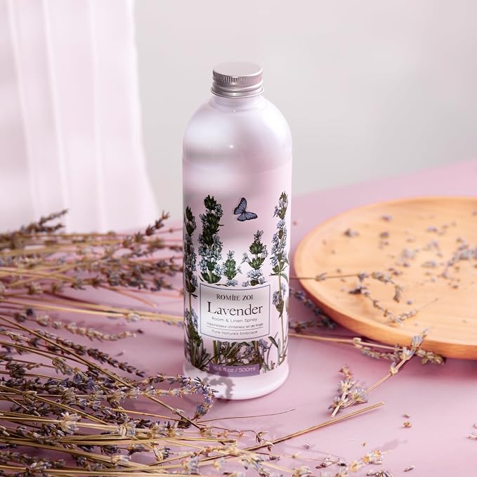 ROMIIE ZOI Lavender Room Spray Refill - 500ml / 16.8 Fl Oz - Calming Scent - Image 5