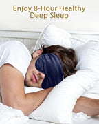 4 Pack Silky Sleep Masks for Women Men, JroyJoy 100% Blackout and Super Soft - Image 7