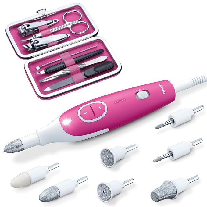 Beurer MP44 Professional Manicure and Pedicure Nail Drill Set, E-File by BeurerNorthAmerica