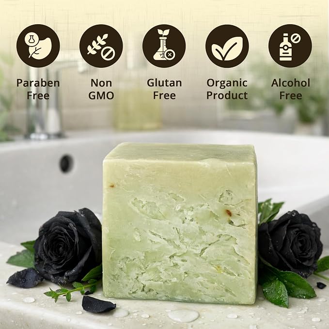Dr.Ancient Black Rose Soap Bar, Organic Soap Bars Handcrafted the Traditional - Image 8
