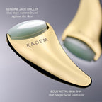 EADEM The Chisel, Gua Sha & Jade Facial Sculptor, Gua Sha Facial Tools - Image 3