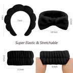 VELSCRUN 6 Pack Spa Headband, Makeup Headband, Face Wash Headbands, Skincare - Image 7