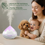 500ML Essential Oil Diffuser, Large Aromatherapy Diffuser - Image 8