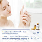 HIQILI 100ML Vetiver Essential Oil, 100% Pure Natural - Image 3