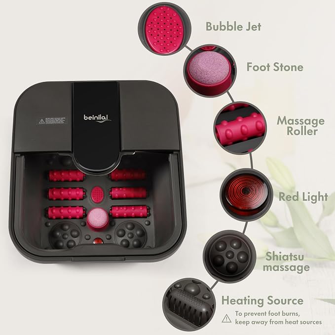 Beinilai Collapsible Foot Spa Bath - Image 3