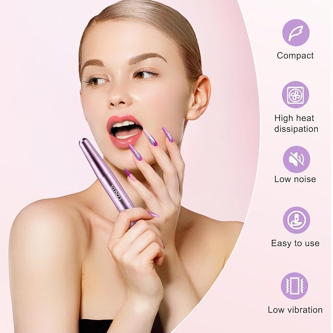 COSLUS C40 Electric Nail Drill File Professional: - Image 6