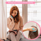 URTHEONE Hair Scalp Massager Shampoo Brush, Soft Silicone Hair Scrub Brush - Image 5