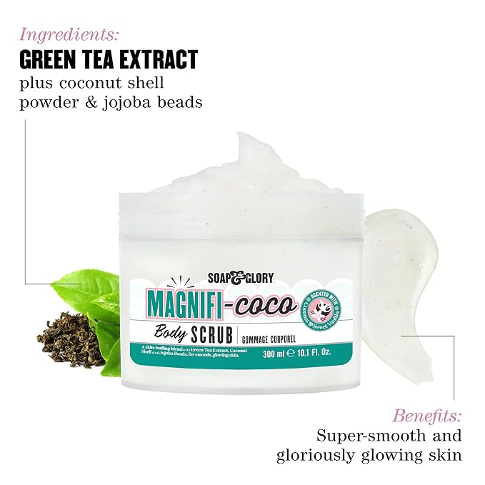 Soap & Glory Magnificoco Buff and Ready Coconut Body Scrub - Image 3