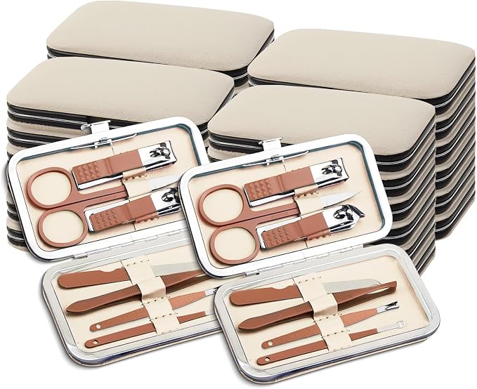 Manicure Kit Bulk, Nail Clippers Set Stainless Steel Fingernail Clippers Set by Terdey