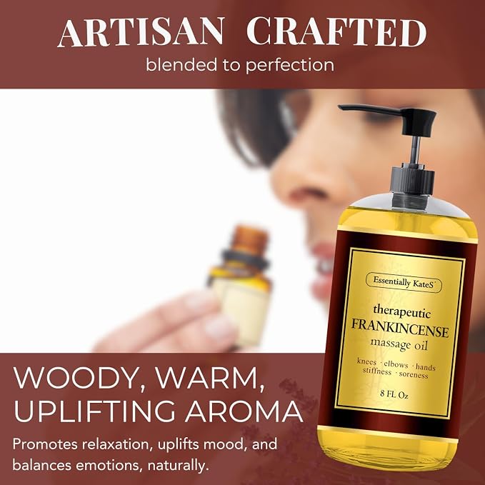 Essentially KateS Frankincense Massage Oil 8 Fl Oz - Image 6